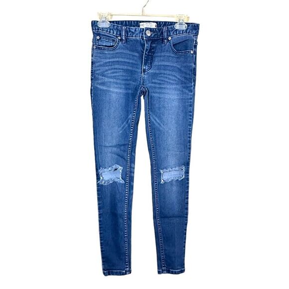 Free People Distressed Jeans Size 25 - Picture 2 of 7